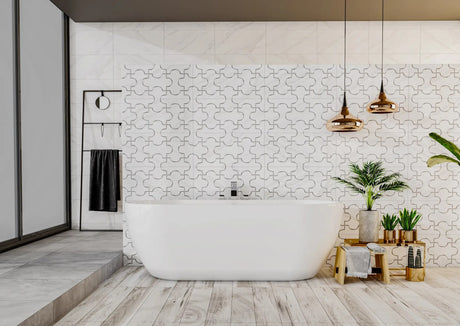 212 LIGHT - CHINA TILES -  (  - WALL METALIC - 600x300 mm - 24inchX12inch )