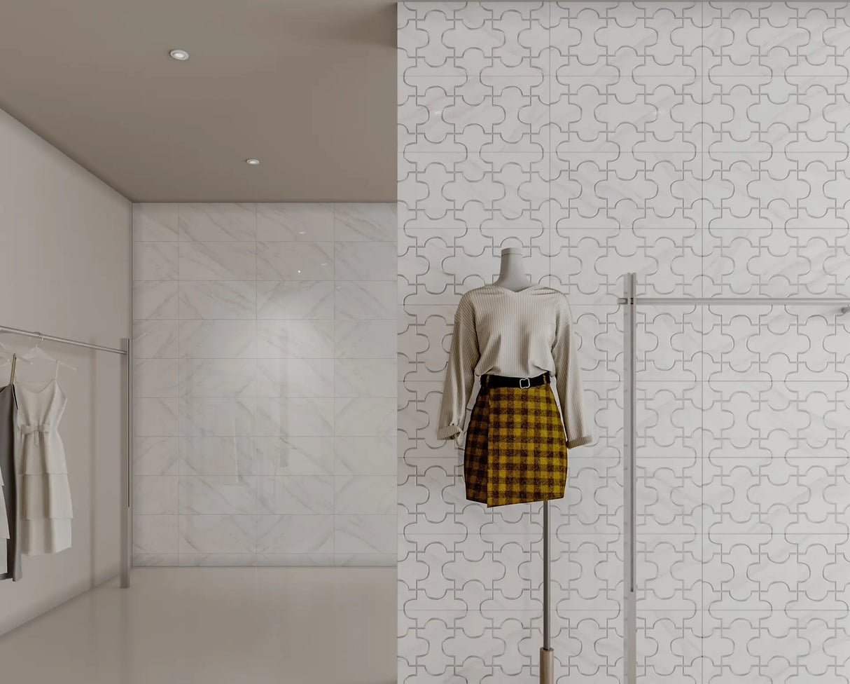 212 LIGHT - CHINA TILES -  (  - WALL METALIC - 600x300 mm - 24inchX12inch )