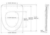 SLIM QUIET CLSE S/COVER FOR 30438IN-0/72987IN-SR-0 - KOHLER PREMIUM -  ( WHITE - PREMIUM - 0x0 mm - 0inchX0inch )