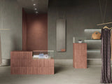 SPECTRA WINE MATT - SIMPOLO-TILES -  (  - TINY TILE MATT - 198x198 mm - 7.8inchX7.8inch )
