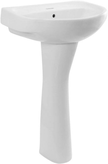 FULL PEDESTAL FOR SLICK W/O WASHBASIN - HINDWARE -  ( STAR WHITE - SLICK - 0x0 mm - 0inchX0inch )