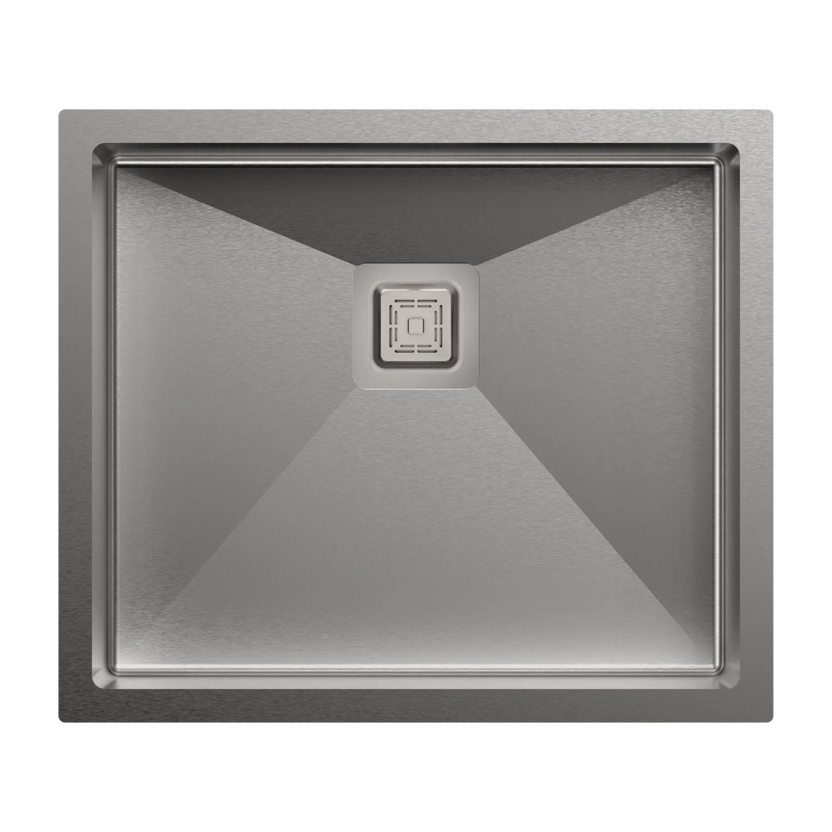 1.0 BOWL W/O DRAIN BOARD(DEPTH 8 INCH) THK 3MM - CARYSIL -  ( MATT - MICRO RADIUS R10 - 533x457 mm - 21inchX18inch )