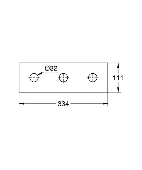 RAINSHOWER AQUA 3 CEILING SHOWER COVER PLATE - GROHE -  (  - G5 - RAINSHOWER AQUA - 0x0 mm - 0inchX0inch )