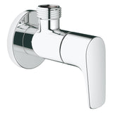 BAUFLOW ANGLE VALVE 1/2INCH X 1/2INCH - GROHE-G2 -  ( CHROME - G2 - BAUCONTEMPORARY - 0x15 mm - 0inchX0.5inch )