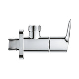 NEW BAUEDGE ANGLE VALVE 1/2INCH X 1/2INCH - GROHE-G2 -  ( CHROME - G2 - BAUCOSMOPOLITAN - 12x12 mm - 0.5inchX0.5inch )