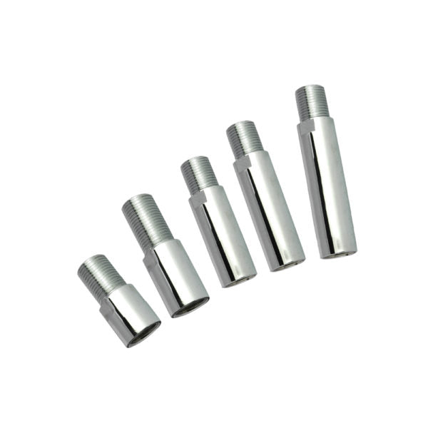 EXTENSION NIPPLE WITH L KEY - VIKING -  ( POLIDHED CHROME -  - 15x150 mm - 0.5inchX6inch )