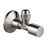 ANGLE VALVE 1/2INCH X 3/8INCH - GROHE -  ( HARD GRAPHITE - G5 - ANGLE VALVES NEUTRAL HANDLE - 0x15 mm - 0inchX0.6inch )