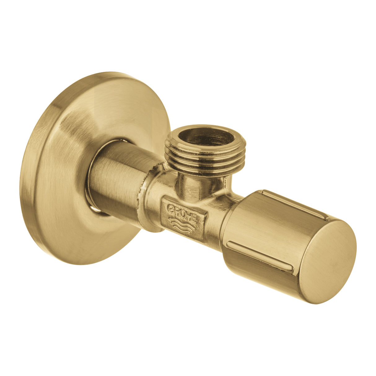 ANGLE VALVE 1/2INCH X 1/2INCH - GROHE -  ( BRUSHED COOL SUNRISE - G5 - GROHE - 0x15 mm - 0inchX0.5inch )