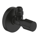ANGLE VALVE 1/2INCH X 3/8INCH - GROHE -  ( MATT BLACK - G3 - ECKVENTILE NEUTRALER GRIFF - 0x15 mm - 0inchX0.6inch )