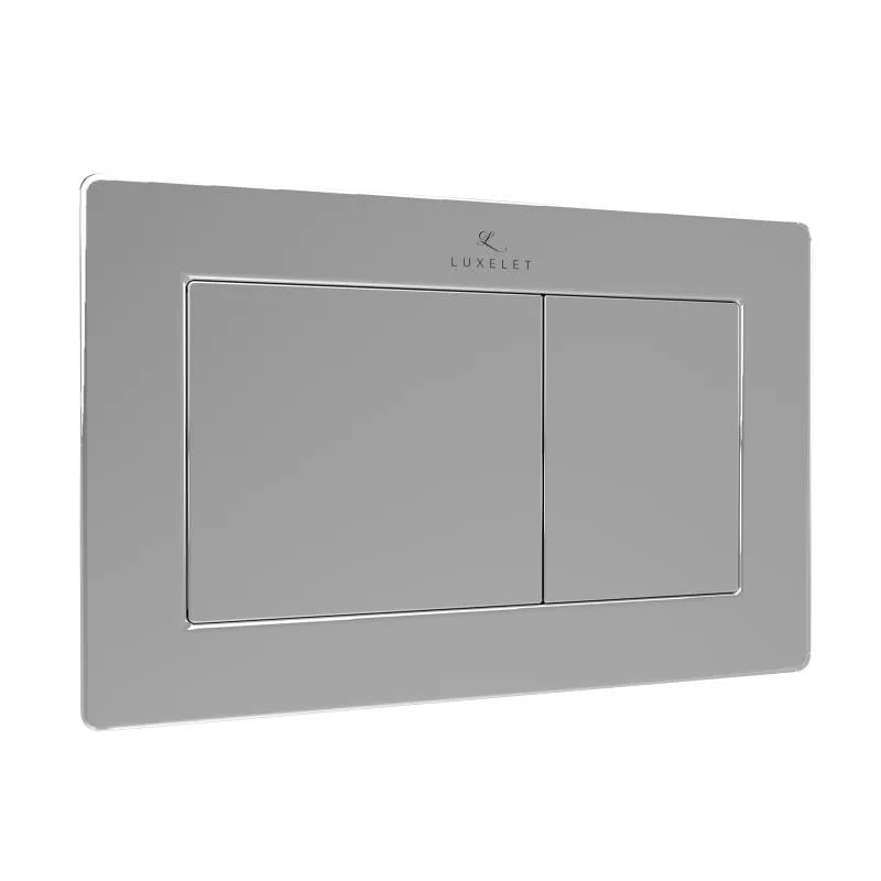 FLUSH PLATES - LUXELET -  ( CHROME - FLUSH PLATE - 0x0 mm - 0inchX0inch )