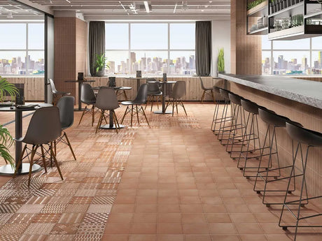 MORTA TERRA DECOR MATT - SIMPOLO-TILES -  (  - TINY TILE MATT - 198x198 mm - 7.8inchX7.8inch )