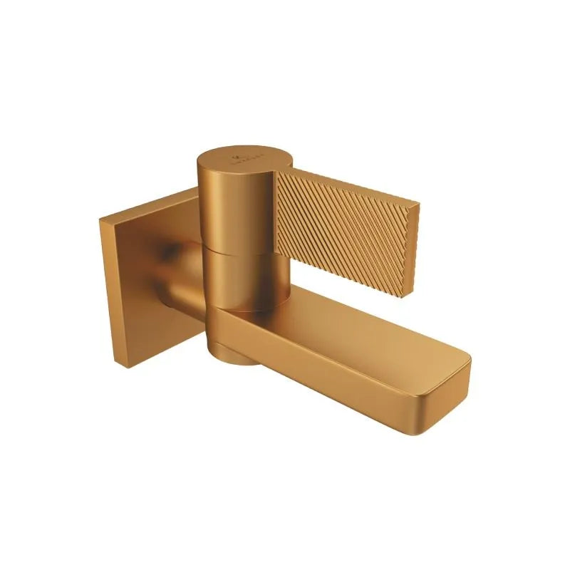 BIB COCK W/FLANGE - LUXELET -  ( BRUSHED BRONZE - ORRA - 0x15 mm - 0inchX0.5inch )