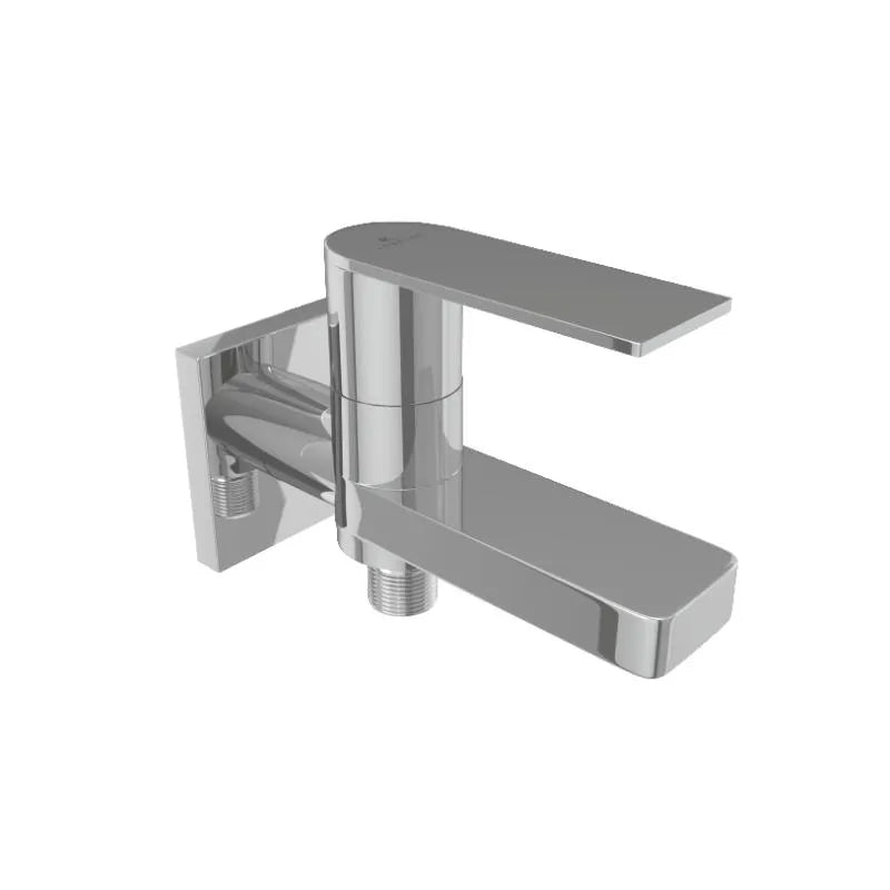 BIB COCK 2-WAY W/FLANGE - LUXELET -  ( CHROME - NEOTRA - 0x15 mm - 0inchX0.5inch )