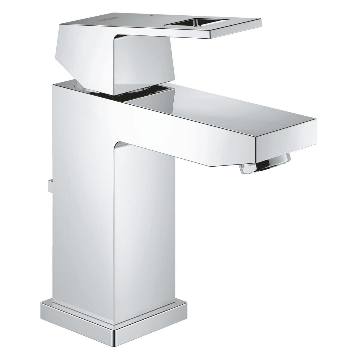 EUROCUBE 1-HANDLE BASIN MIXER WITH POP UP, S SIZE - GROHE -  ( CHROME - G4 - EUROCUBE - 0x0 mm - 0inchX0inch )