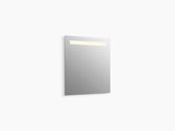 (PRUN) FOREFRONT-LED MIRROR WITH DIGITAL CLOCK & GOLD FRAME- KOHLER LUXURY - ( - LUXURY - 600x650 mm - 24inchX26inch)