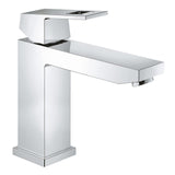 EUROCUBE 1-HANDLE BASIN MIXER WITHOUT POP UP, M SIZE - GROHE -  ( CHROME - G4 - EUROCUBE - 0x15 mm - 0inchX0.6inch )