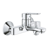 BAUEDGE 1-HANDLE BATH/SHOWER MIXER, EXPOSED - GROHE-G2 -  ( CHROME - G2 - BAUCOSMOPOLITAN - 0x0 mm - 0inchX0inch )
