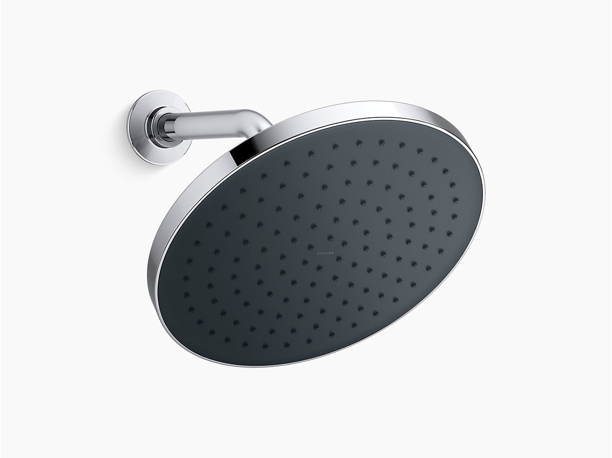 RAIN DUET ROUND RAINHEAD SHOWER W/ANTI-DRIP WITHOUT ARM - KOHLER PREMIUM -  ( CHROME - PREMIUM - 0x250 mm - 0inchX10inch )