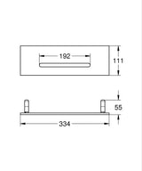 RSH AQUA CASCADE CEILING SHW COVER - GROHE -  (  - G5 - RAINSHOWER AQUA - 0x15 mm - 0inchX0.5inch )