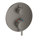 ATRIO THERMOSTATIC SHOWER MIXER-2-WAY DIVERTER - GROHE -  ( BRUSHED HARD GRAPHITE - G5 - ATRIO - 0x15 mm - 0inchX0.6inch )