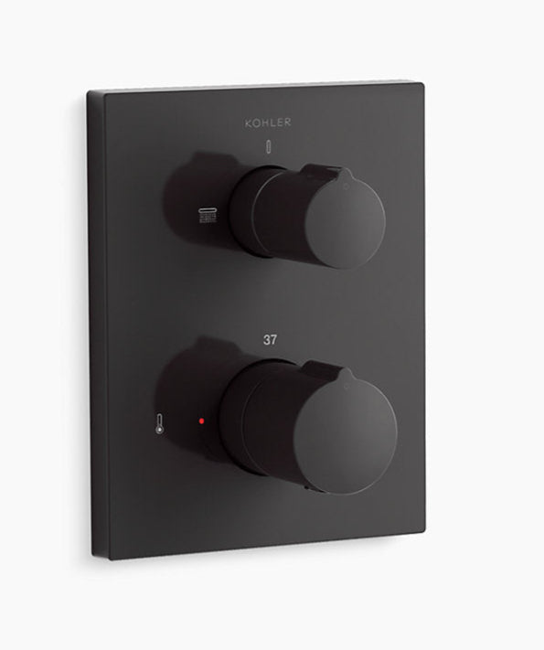 AUTOSENSE-THERMO REC BATH&SHOWER TRIM - KOHLER PREMIUM -  ( MATT BLACK - PREMIUM - 0x0 mm - 0inchx0inch )