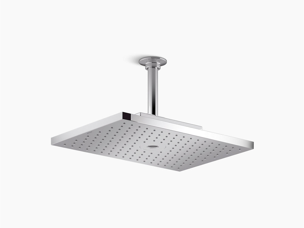 MORDERN LF-DUALFLOW RAINHEAD SHWR W/OARM - KOHLER LUXURY -  ( POLISHED CHROME - LUXURY - 330x230 mm - 13inchX9inch )