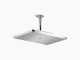 MORDERN LF-DUALFLOW RAINHEAD SHWR W/OARM - KOHLER LUXURY -  ( POLISHED CHROME - LUXURY - 330x230 mm - 13inchX9inch )