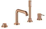 ESSENCE FOUR-HOLE SINGLE-LEVER BATH COMBINATION - GROHE -  ( WARM SUNSET - G5 - ESSENCE - 0x15 mm - 0inchX0.5inch )