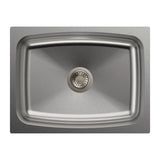 1 BOWL W/O DRAIN BOARD(DEPTH 8INCH) THK 1MM - CARYSIL -  ( MATT FINISH - ELEGANCE - 508x432 mm - 20inchX17inch )