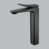 TALL BRASS BASIN MIXER - AQUANT -  ( GRAPHITE GREY -  - 0x15 mm - 0inchX0.5inch )