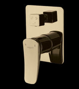 SINGLE LEVER DVTR W/3 OUTLETS CONC.BODY - AQUANT - ( BRUSHED GOLD - - 0x15 mm - 0inchX0.5inch )