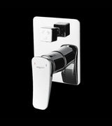 SI.LEVER DVTR W/3 OUTLET BRASS CONC.BODY - AQUANT -  ( POLISHED CHROME - WAVE SERIES - 0x15 mm - 0inchX0.5inch )