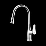 BRASS PULL-OUT TABLE MOUNTED SINK MIXER - AQUANT -  ( CHROME -  - 0x15 mm - 0inchX0.6inch )