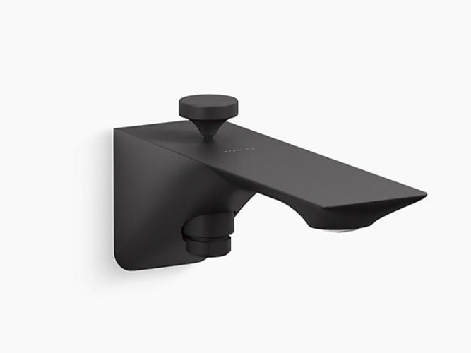 MODERNLIFE EDGE BATH SPOUT WITH DIVERTER - KOHLER LUXURY - ( BLACK - L ...