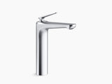 FLUENCE TALL LAV FAUCET W/O DRAIN - KOHLER PREMIUM -  ( POLISHED CHROME - PREMIUM - 0x15 mm - 0inchX0.5inch )
