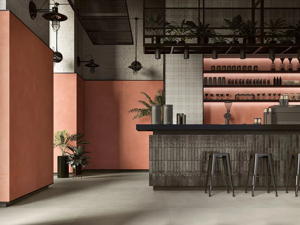 SPECTRA PEPPER MATT - SIMPOLO-TILES -  (  - TINY TILE MATT - 198x198 mm - 7.8inchX7.8inch )