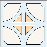 SPF 265 - INDIAN TILES -  (  - SCD - 300x300 mm - 12inchX12inch )