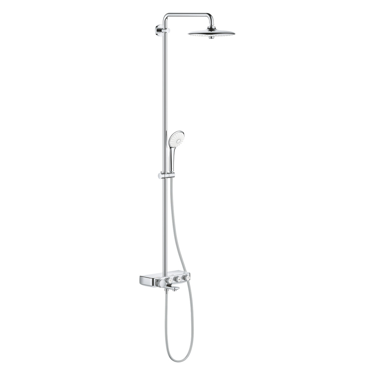 EUPHORIA SMARTCONTROL 260 THERMOSTATIC BATH/SHOWER SYSTEM, 3 CONTROL - GROHE -  ( CHROME - G4 - EUPHORIA SYSTEM - 0x15 mm - 0inchX0.5inch )