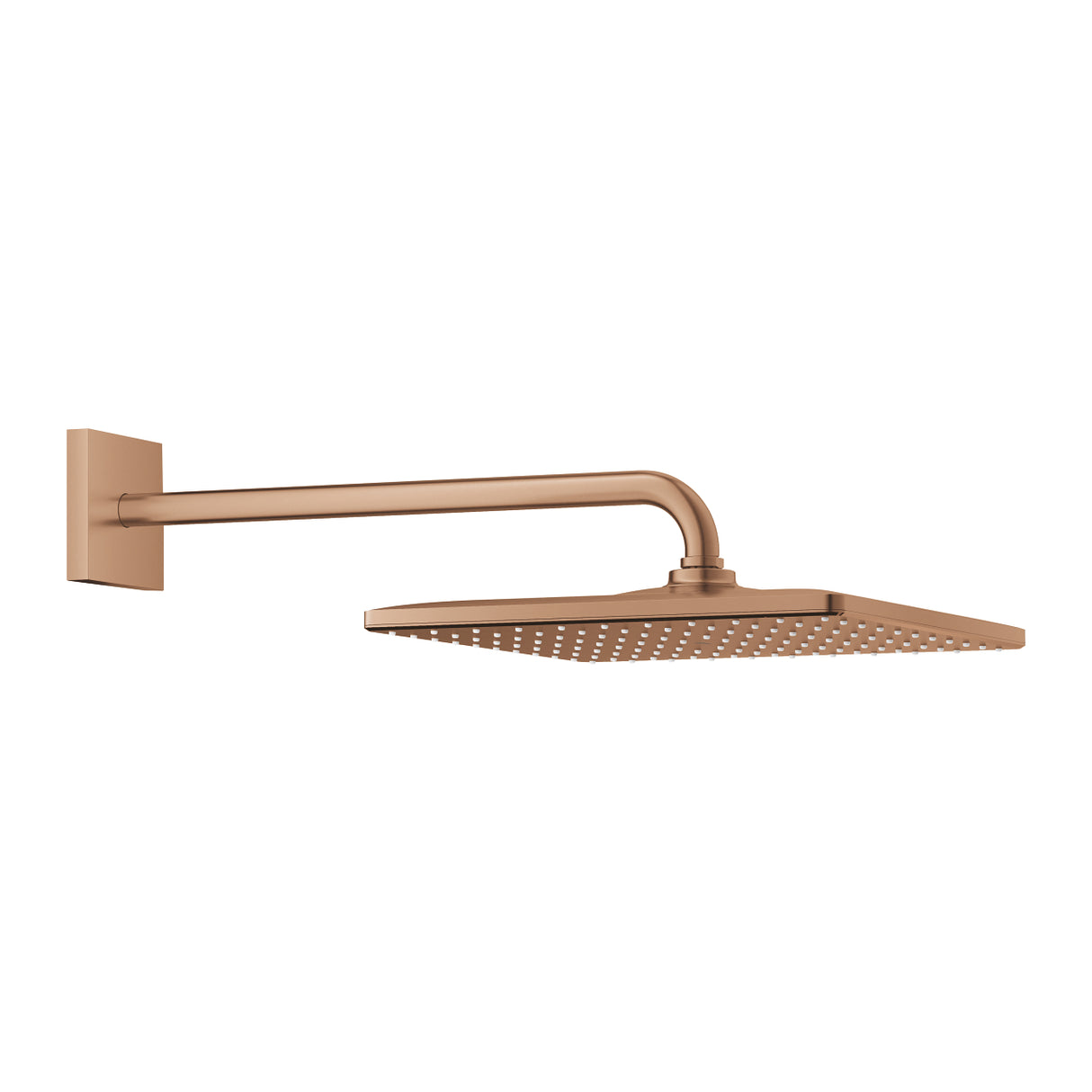 RAINSHOWER 310 MONO CUBE HEADSHOWER SET 9.5L, 422MM - GROHE -  ( BRUSHED WARM SUNSET - G5 - RAINSHOWER - 422x15 mm - 16.8inchX0.6inch )
