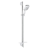 RAINSHOWER SMARTACTIVE 130 CUBE SHOWER RAIL SET 3 SPRAYS - GROHE - (CHROME - G5-RAINSHOWER - 0x0 mm - 0inchX0inch)