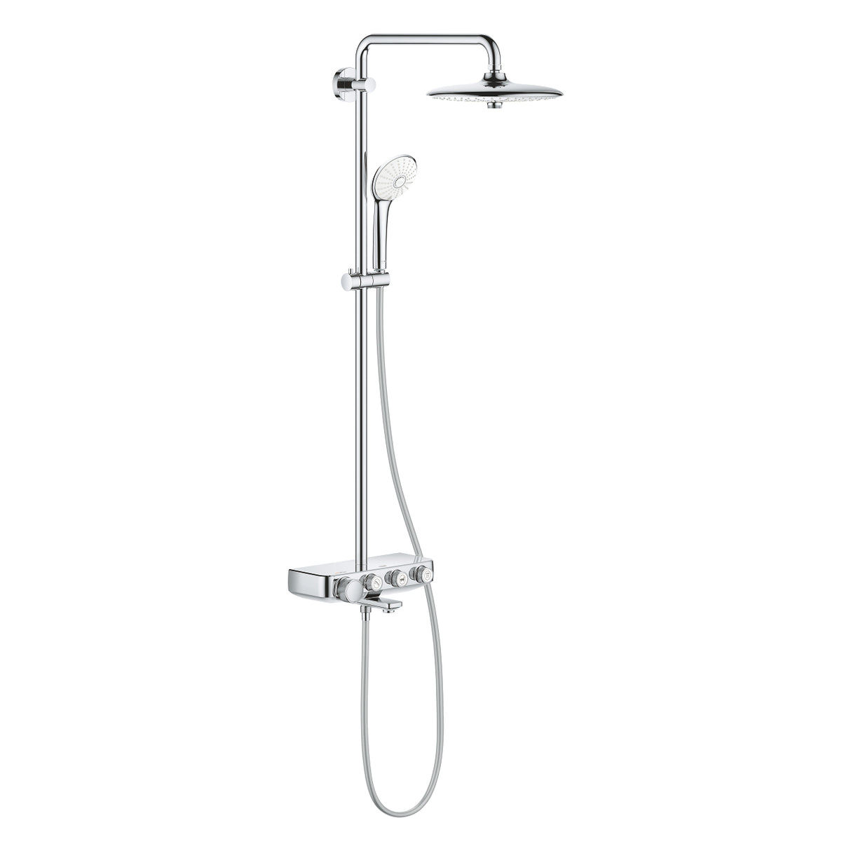 EUPHORIA SMARTCONTROL 260 THERMOSTATIC BATH/SHOWER SYSTEM, 3 CONTROL - GROHE -  ( CHROME - G4 - EUPHORIA SYSTEM - 0x15 mm - 0inchX0.5inch )