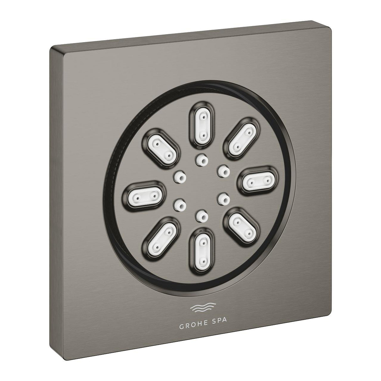RSH AQUA 75X75 SIDESHW 3,3L SQUARE - GROHE -  ( BRUSHED HARD GRAPHITE - G5 - RAINSHOWER - 750x750 mm - 30inchX30inch )