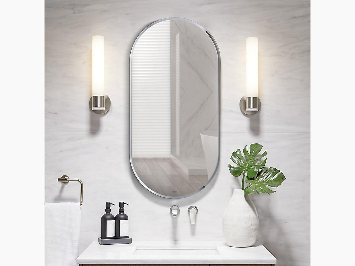 ESSENTIAL CAPSULE MIRROR FRAMED - KOHLER PREMIUM -  ( POLISHED CHROME - PREMIUM - 1016x501 mm - 40.64inchX20.04inch )