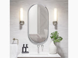 ESSENTIAL CAPSULE MIRROR FRAMED - KOHLER PREMIUM -  ( POLISHED CHROME - PREMIUM - 1016x501 mm - 40.64inchX20.04inch )
