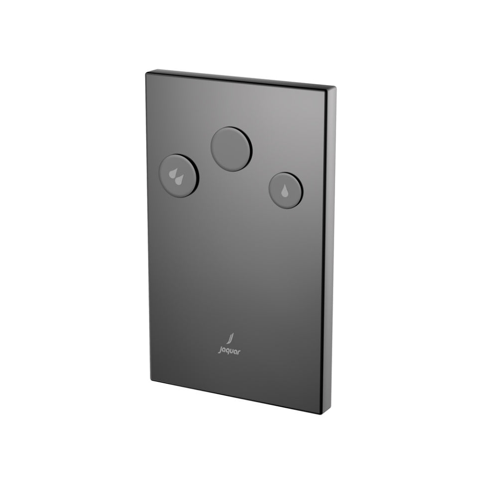 EXPOSED PART KIT OF I FLUSH 32MM WITH DU - JAQUAR FAUCETS - ( BLACK CHROME - FLUSH VALVE - 0x0 mm - 0inchX0inch )