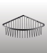 WALL MOUNTED FRONT SHELF - AQUANT - ( GRAPHITE GREY - ACCESSORIES - 230x230x80 mm - 9.2inchX9.2inchX3.2inch )