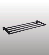 TOWEL RACK - AQUANT -  ( MATT BLACK -  - 600x0 mm - 24inchX0inch )