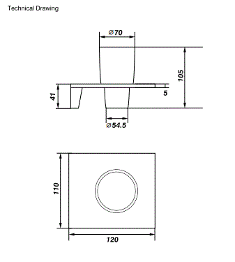 TUMBLER HOLDER - AQUANT -  ( ROSE GOLD - ACCESSORIES - 0x0 mm - 0inchx0inch )