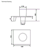 TUMBLER HOLDER - AQUANT -  ( ROSE GOLD - ACCESSORIES - 0x0 mm - 0inchx0inch )