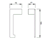 TOILET ROLL HOLDER - AQUANT -  ( ROSE GOLD -  - 0x0 mm - 0inchx0inch )
